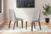 Ashley Furniture D615-01 Ashley Furniture D615-01 Lyncott - Dining Uph Side Chair (Set of 2) - Light Gray / Brown