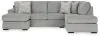 Ashley Furniture 52906S1 Casselbury - 2-Piece Sectional With Raf Corner Chaise - Cement