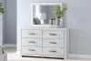 Ashley Furniture B3788B1 Cayboni - Dresser And Mirror - Whitewash