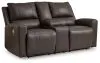 Ashley Furniture U13100/87/96/98 Ashley Furniture U13100/87/96/98 Boxmere - 3 Pc. - Power Reclining Sofa, Power Reclining Loveseat With Console, Power Rocker Recliner - Storm