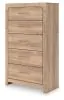 Ashley Furniture PCB1360-46 Kinlanni - Five Drawer Chest - Tan