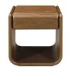 ACME LV05334 Lanza - End Table With Drawer - Dark Walnut