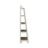 Liberty Furniture 244-BK201 Magnolia Manor - Leaning Pier Bookcase - Antique White
