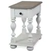 Riverside Furniture 38009 Jameson - Chairside Table - White