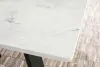 CoasterEssence 193781 Mayer - Rectangular Faux Marble Dining Table - White