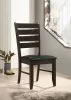 CoasterEveryday 102722 Dalila - Wood Dining Side Chair (Set of 2) - Cappuccino