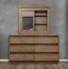 Furniture of America CM7623SM Coimbra - Cabinet Mirror - Rustic Natural Tone