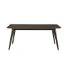 New Classic 40-1078-D6C New Classic 40-1078-D6C Rex - Rectangle Dining Table & 6 Open Back Chairs - Dark Brown
