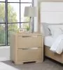 Coaster Fine Furniture 225082 Ladera - 2-Drawer Nightstand Bedside Table - Light Elm