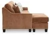 Benchcraft® 6720468 Amity Bay - Sofa Chaise Queen Sleeper - Clay
