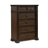 Liberty Furniture 765-BR41 Provence Park - 6 Drawer Chest - Chateau Brown