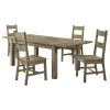 Coaster Fine Furniture 192921-S5 Cardova - 5 Piece Extension Table Dining Set - Vineyard Oak