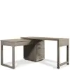 Riverside Furniture 39632 Riverside Furniture 39632 Prelude - Swivel Lift Top L-Desk - Light Brown