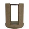 Riverside Furniture 20012 Riverside Furniture 20012 Enzo - Chairside Table - Nutmeg