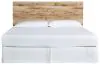 Ashley Furniture B1050-58 Hyanna - King Panel Headboard - Tan Brown