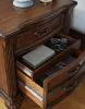 Ashley Furniture B764-93 Lavinton - Three Drawer Night Stand - Brown