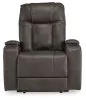 Ashley Furniture 6620513 Feazada - Power Recliner With Adj Headrest - Shadow