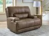 Ashley Furniture PC9180282 Beckley Place - Power Recliner With Adjustable Headrest - Earth