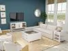 Riverside Furniture 30732 Rosalie - Collectors Cocktail Table - White