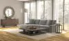 Jackson Furniture Industries 3045/75/73-18 Jackson Furniture Industries 3045/75/73-18 Comfrey - 2 Piece Sofa / LSF Chaise - Moonstruck