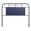 Liberty Furniture 179-BR13H-N Liberty Furniture 179-BR13H-N Vintage Series - Queen Metal Headboard - Navy