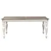 Liberty Furniture 244-DR-5LTS Magnolia Manor - 5 Piece Leg Table Set With Upholstered Chairs - Antique White