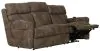 Jackson Furniture Industries 63015-1301/28-1302/28 Tranquility - Power Headrest Power Lay Flat Reclining Sofa With DDT / CR3 Heat / Massage / Lumbar - Pewter
