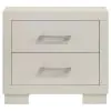 CoasterEssence 202990KE-S4 Jessica - 4 Piece Eastern King LED Bedroom Set - Cream White