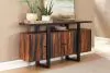 CoasterElevations 110185 Ditman - 4 Door Solid Wood Sideboard Buffet - Gray Sheesham