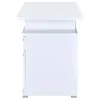 CoasterEveryday 800110 Irving - 2-Drawer Office Computer Desk - White