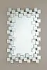 CoasterEssence 901838 Pamela - Rectangular Frameless Wall Mirror - Silver