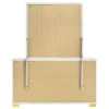 Coaster Fine Furniture 222933M Marceline - 6-Drawer Dresser With Mirror - White