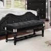 Furniture of America CM7194BK-BN Azha - Bench - Black