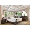 Furniture of America CM7663CK-BED Lysandra - California King Bed - Rustic Natural Tone / Beige