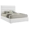 Coaster Fine Furniture 203511Q Felicity - Upholstered Queen Platform Bed - White
