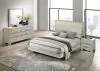 Coaster Fine Furniture 225061KE-S4 Trenton - 4 Piece Eastern King Bedroom Set - Rustic Cream