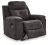Benchcraft® 6360529 Brysonview - Zero Wall Recliner - Charcoal