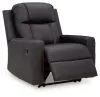 Benchcraft® 7471329 Mackmenville - Zero Wall Recliner - Carbon