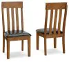Ashley Furniture D594-01 Ralene - Dining UPH Side Chair (Set of 2) - Medium Brown
