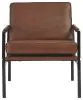 Ashley Furniture A3000193 Ashley Furniture A3000193 Puckman - Accent Chair - Brown / Silver Finish