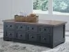 Ashley Furniture T664-9 Wildenauer - Lift Top Cocktail Table - Brown / Black
