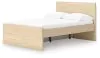 Ashley Furniture EB9632B11 Ashley Furniture EB9632B11 Onita - Full Panel Platform Bed With 1 Side Storage - Natural