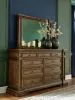 Ashley Furniture PCB949B1 Ashley Furniture PCB949B1 Frantanna - Dresser And Mirror - Brown