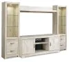Ashley Furniture W331W2 Ashley Furniture W331W2 Bellaby - 4 Pc. - Entertainment Center - 63
