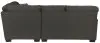 Jackson Furniture Industries 5473/72/46-58 Jackson Furniture Industries 5473/72/46-58 Crawford - 2 Piece Sectional With 9 Included Accent Pillows - Dark Gray