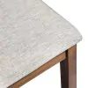 Liberty Furniture 227-C9001B Santa Rosa - Upholstered Dining Bench - Antique Honey