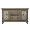 Liberty Furniture 412-HO120 Simply Elegant - Credenza - Heathered Taupe
