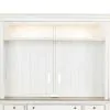 Liberty Furniture 244-EC00 Magnolia Manor - Entertainment Hutch - Antique White