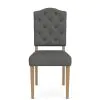 Riverside Furniture 92632 Riverside Furniture 92632 Mix-N-Match Chairs - Button Tufted Upholstered Chair (Set of 2) - Dark Gray