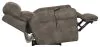 Jackson Furniture Industries 630107-1301/28-1302/28 Tranquility - Power Headrest Power Lay Flat Reclining With CR3 Heat / Massage / Lumbar - Pewter